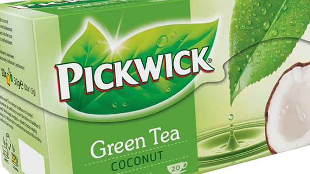 Aarde zijde artillerie Pickwick thee, Pure Green Coconut